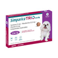 Simparica Trio en 3 comprimidos (2.5 a 5 kg)