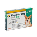 Simparica 40 mg (10 a 20kg) 1 Comprimido
