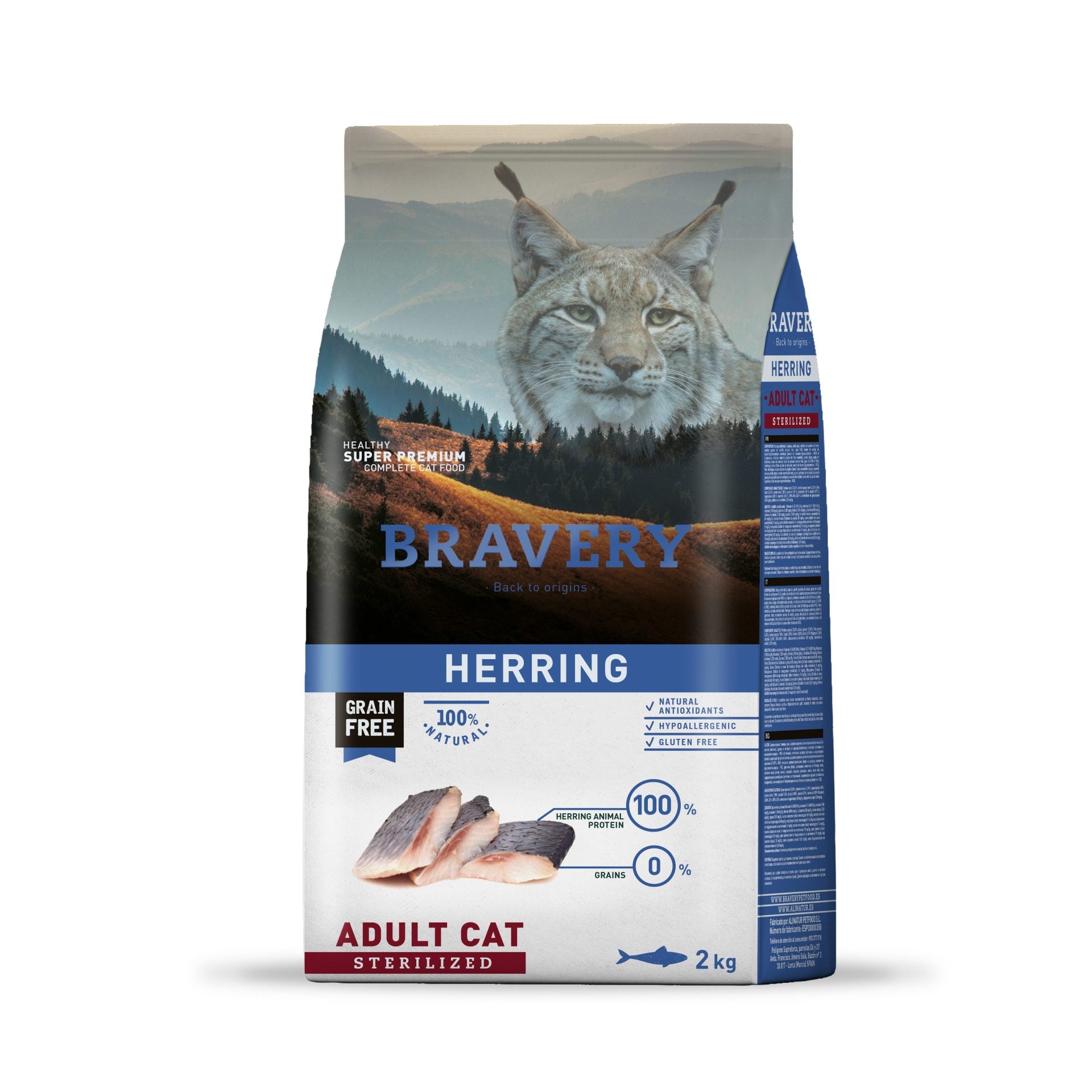 Bravery herring adult cat sterilized