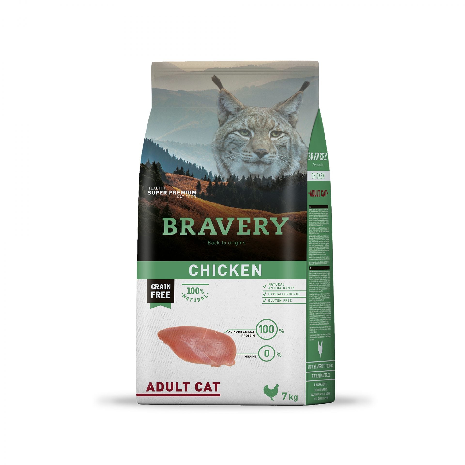 Bravery Cat Chicken Adult Sterilized 7Kg