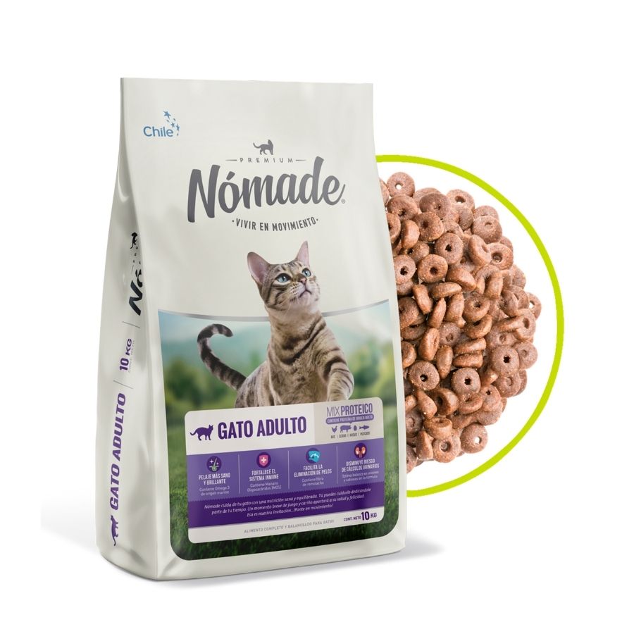 Alimento Nomade Gato Adulto 10kg