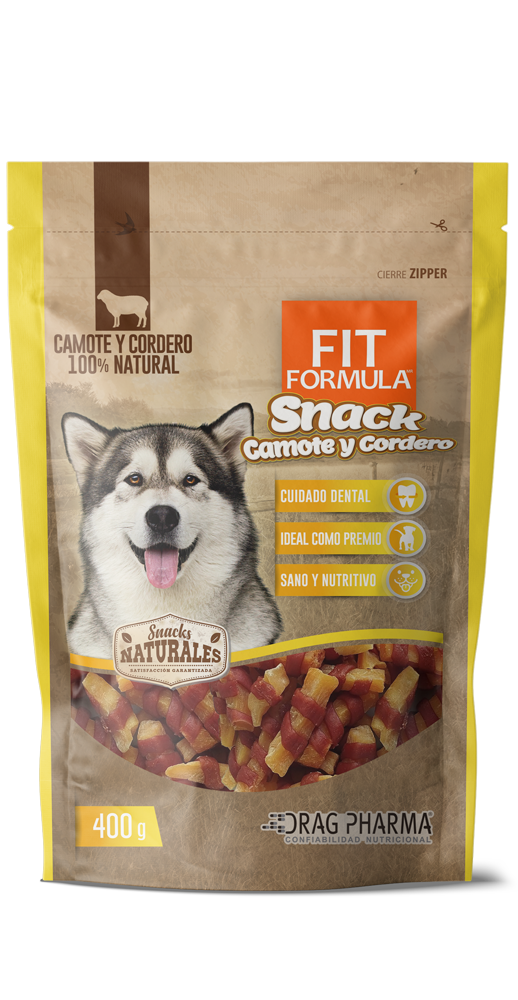Fit Formula Snack Natural Camote/Cordero