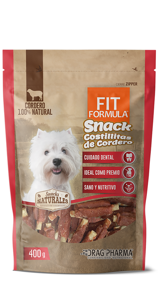 Fit Formula Snack Natural Costillas Cordero
