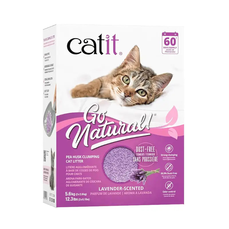 Catit Go Natural Arena Biodegradable Lavanda 5,6 Kg
