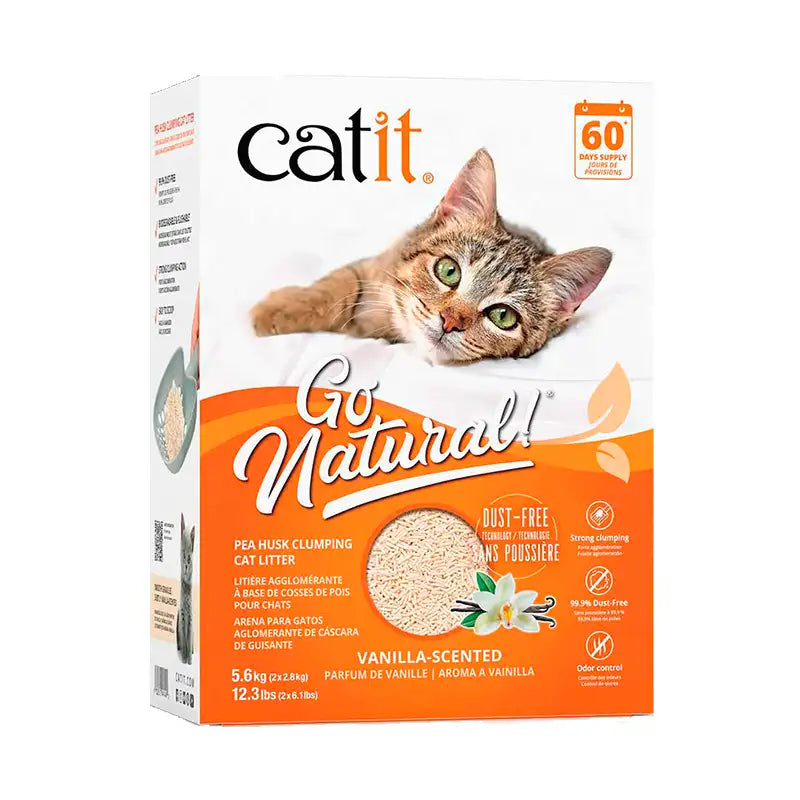 Catit Go Natural Arena Biodegradable Vainilla 5,6 Kg