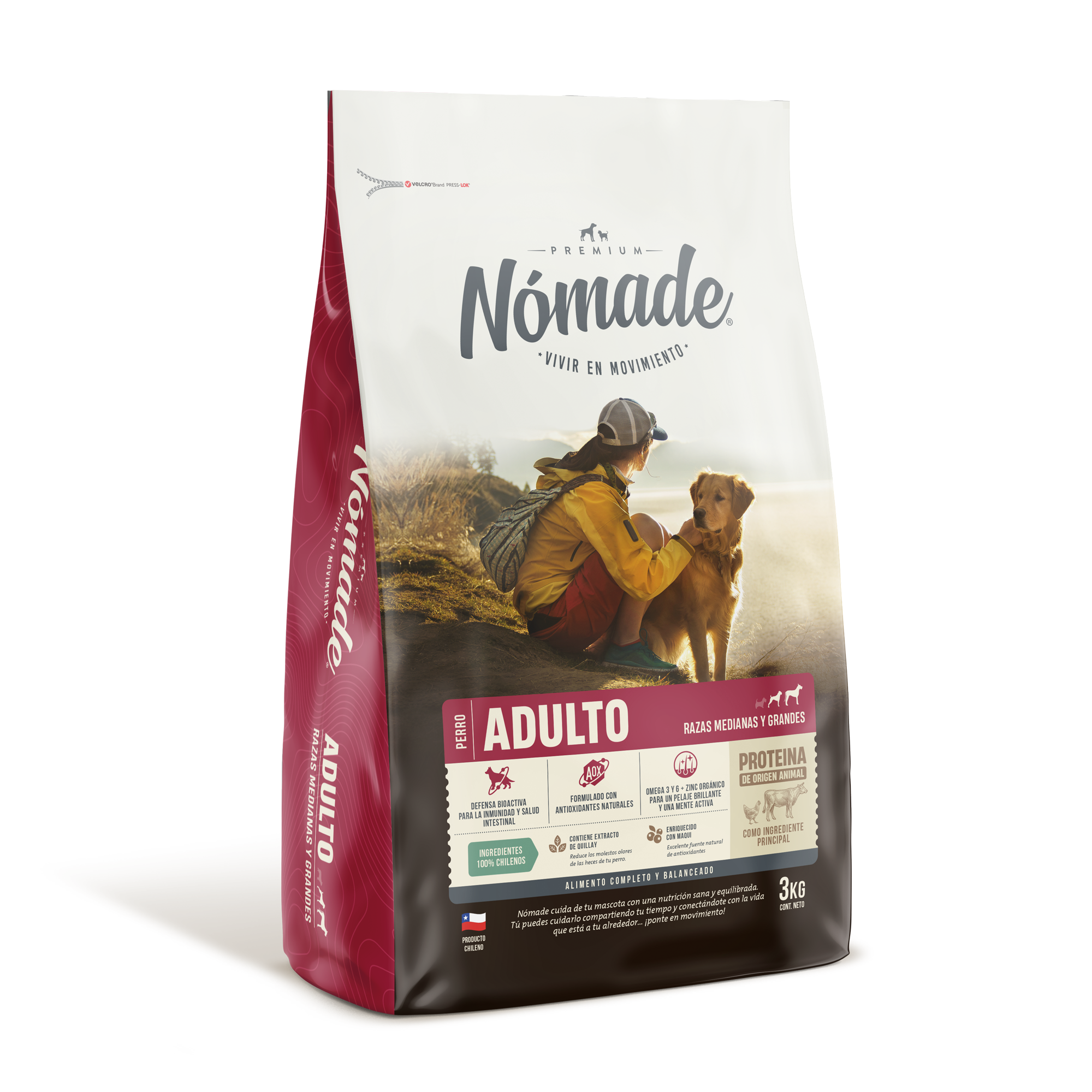 Nomade Adulto Rzas Grandes 3kg