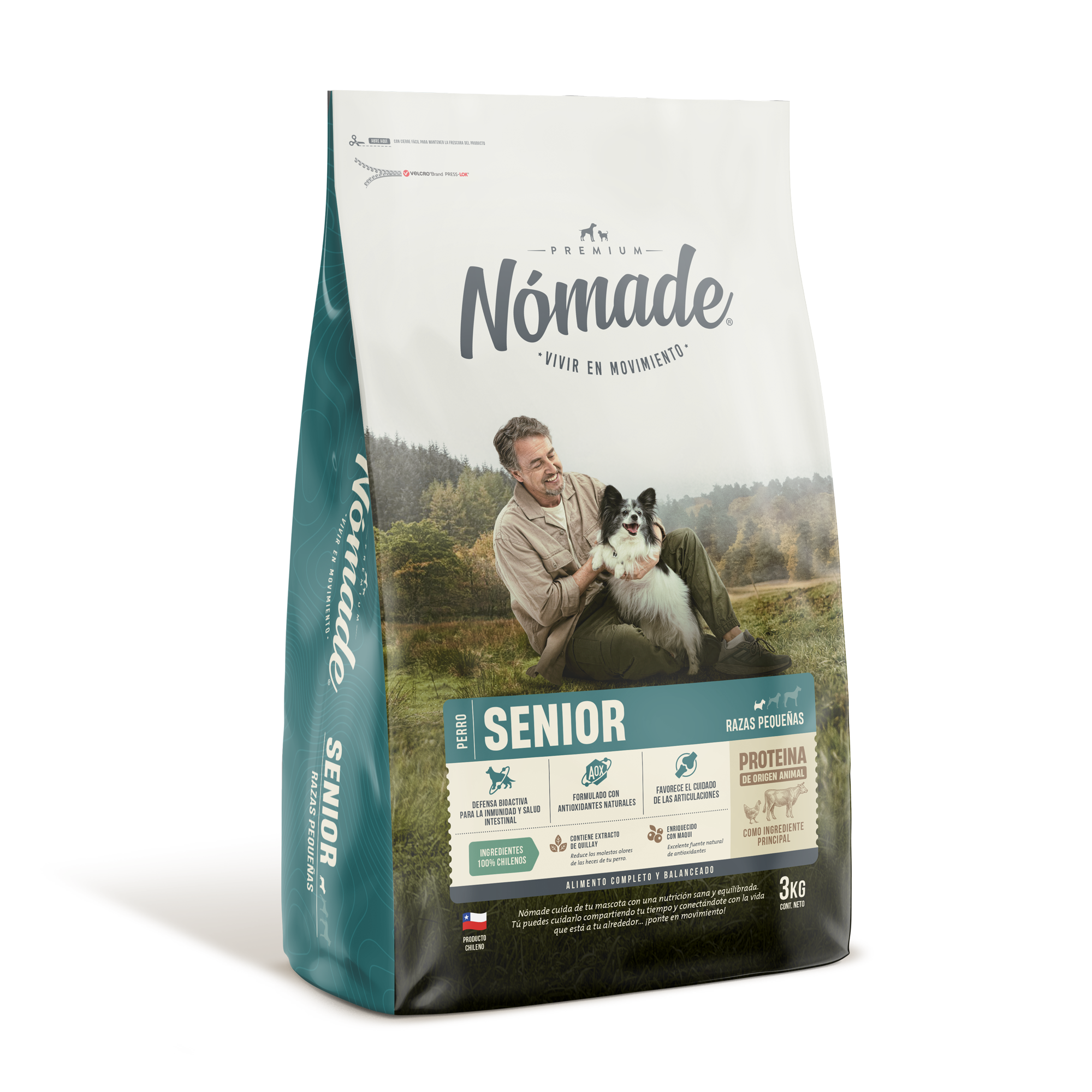 Nomade Senior Rzas Pqñas 3kg