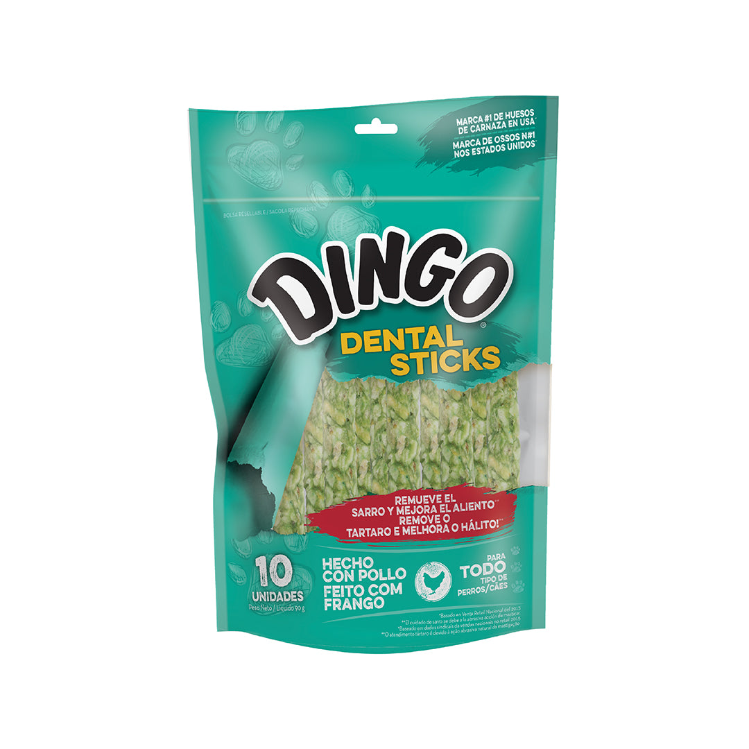 Dingo dental stick huesitos 48 pk