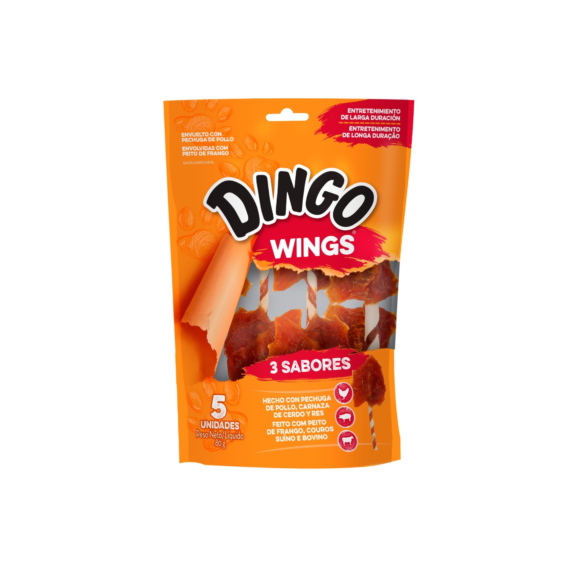 Dingo Triple Sabor Pechuga Pollo