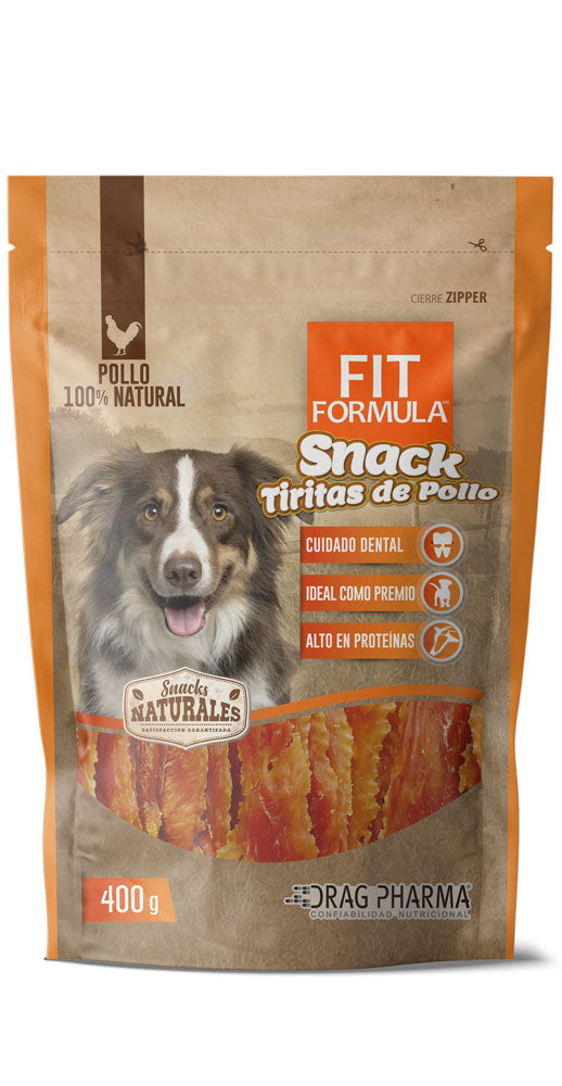 Fit Formula Snack Natural Tiritas Pollo