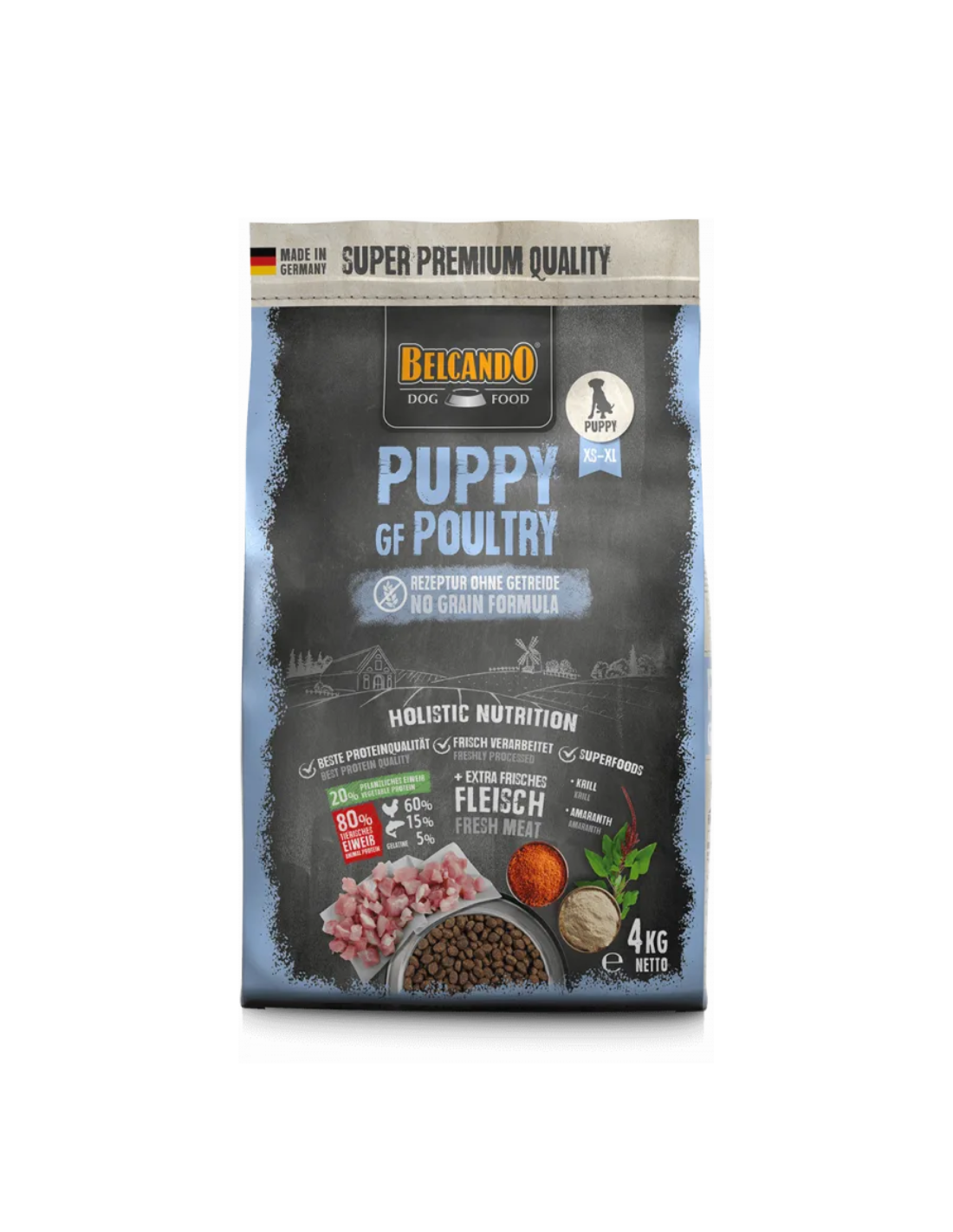 Belcando Puppy Grain Poultry 4Kg
