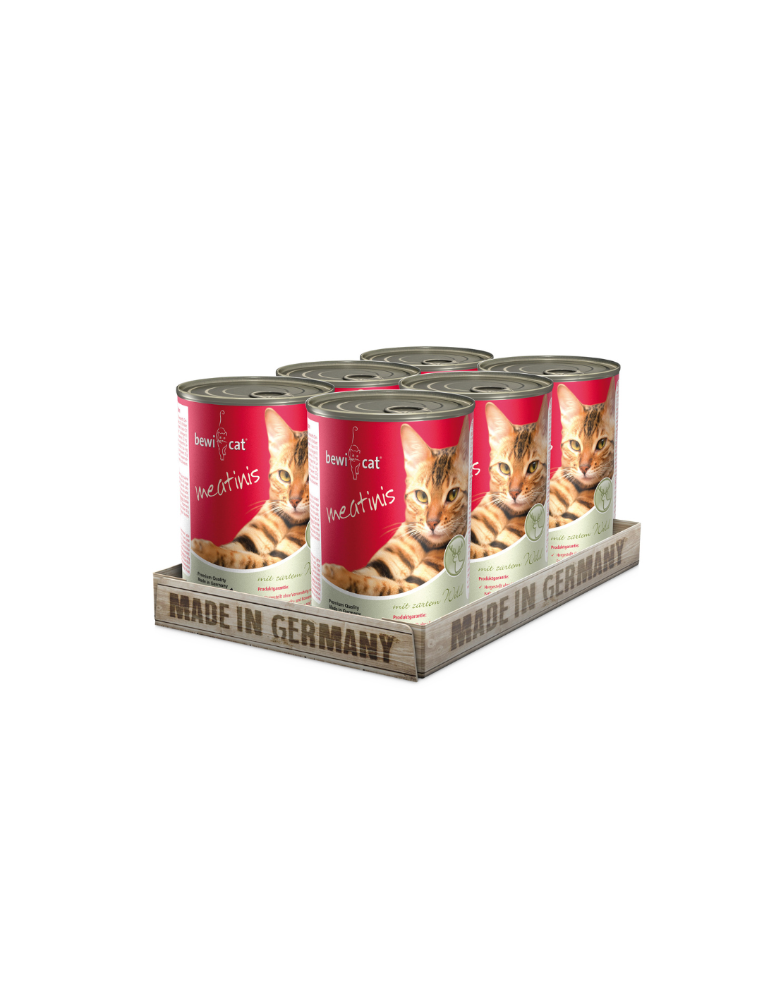 BewiCat Alimento Húmedo Ave Pack 6 Latas 400gr