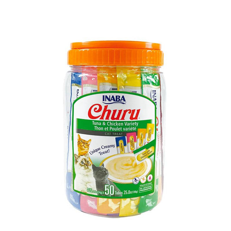 Churu Mix de atún y pollo 50Und