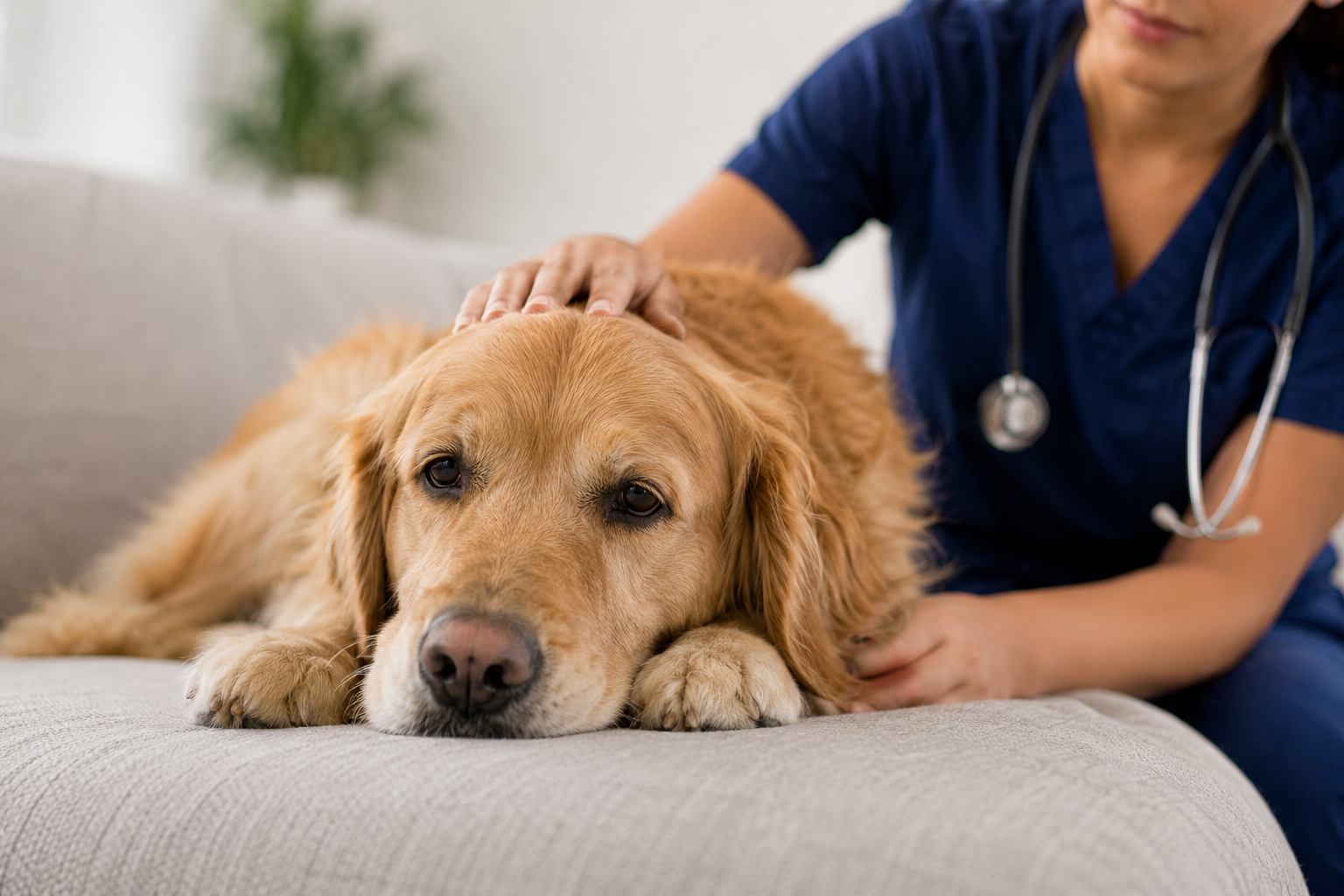 Atención veterinaria a domicilio para perros y gatos