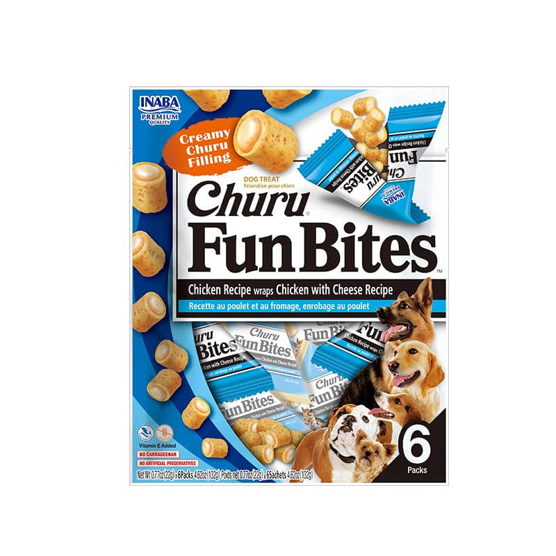 Dog Churu Fun Bites Pollo/Queso
