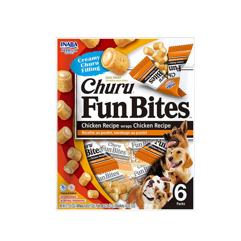 Dog Churu Fun Bites Pollo 6 Und