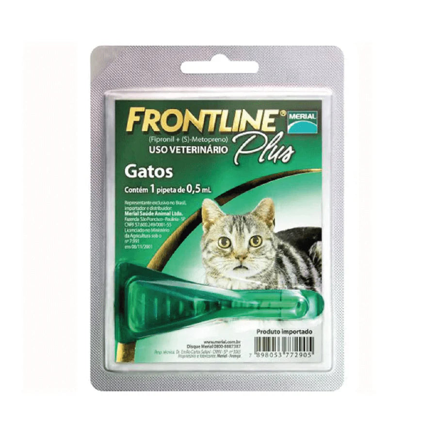 Frontline Plus Gatos 0.5ml