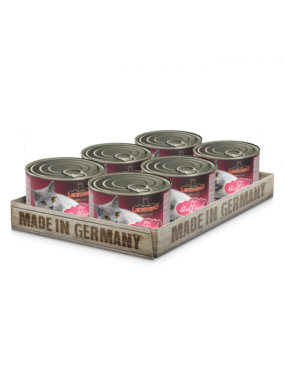 Leonardo Alimento Humedo Ave Pack 6 Latas 200gr