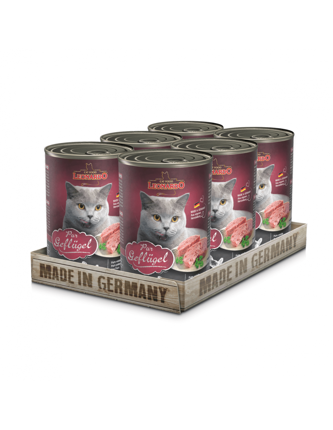 Leonardo Alimento Húmedo Ave Pack 6 Latas 400gr
