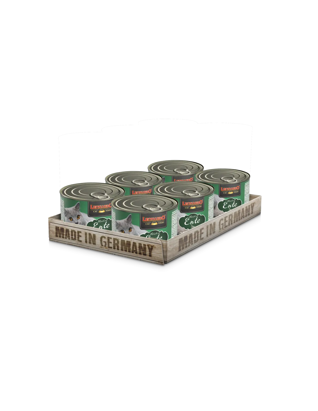Leonardo Alimento Humedo Pato Pack 6 Latas 200gr