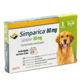 Simparica 80 mg (20 a 40 kg) en 1 comprimido