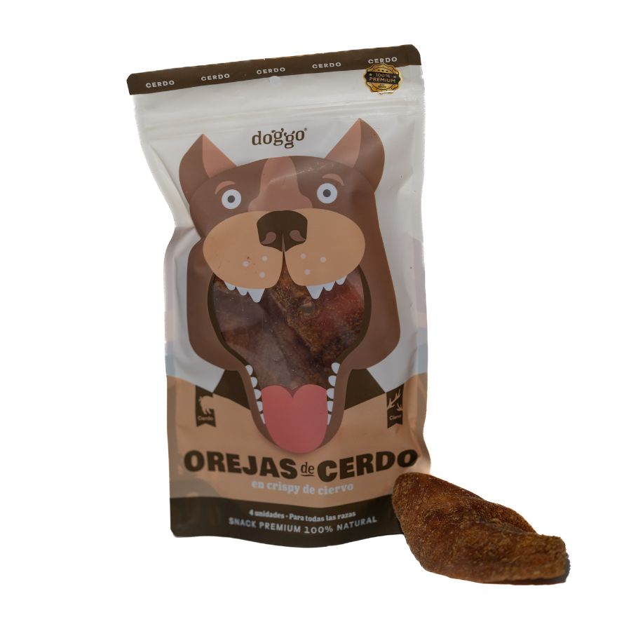 Orejas de Cerdo en crispy de ciervo 8un